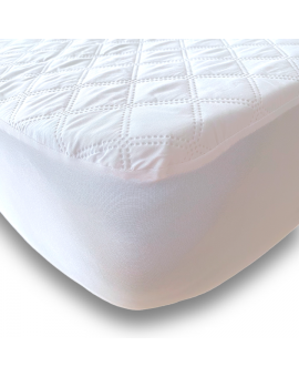 Funda de colchón acolchada de algodón para mantener el calor