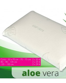 Almohada 135 cm Visco Copos + Aloe Vera  Comprar online Embargosalobestia  - Embargosalobestia